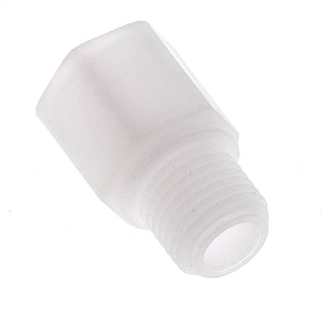 Extension filetée G1/4'' mâle x femelle Polypropylène (pp) 10bar (140.5psi) FDA 17mm Hex
