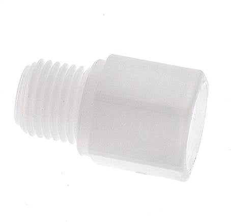 Extension filetée G1/4'' mâle x femelle Polypropylène (pp) 10bar (140.5psi) FDA 17mm Hex