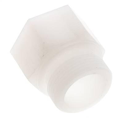 Rallonge filetée G1 1/4'' mâle x femelle PVDF 10bar (140.5psi) FDA 50mm Hex