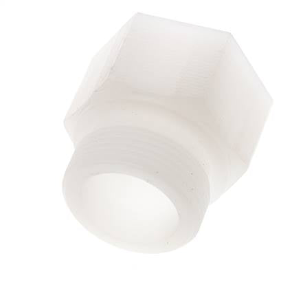 Rallonge filetée G1 1/4'' mâle x femelle PVDF 10bar (140.5psi) FDA 50mm Hex