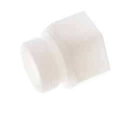 Rallonge filetée G1 1/4'' mâle x femelle PVDF 10bar (140.5psi) FDA 50mm Hex