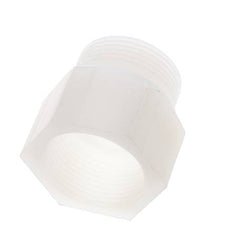 Rallonge filetée G1 1/4'' mâle x femelle PVDF 10bar (140.5psi) FDA 50mm Hex