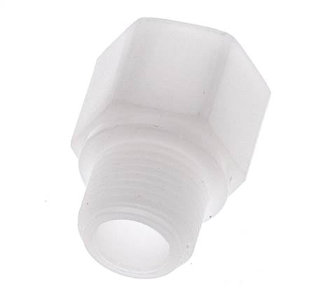 Extension filetée G3/8'' mâle x femelle Polypropylène (pp) 10bar (140.5psi) FDA 22mm Hex
