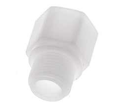 Extension filetée G3/8'' mâle x femelle Polypropylène (pp) 10bar (140.5psi) FDA 22mm Hex