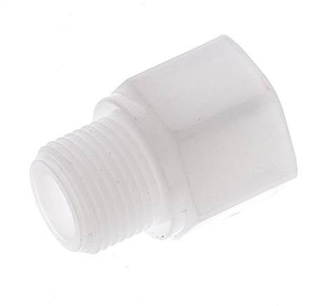 Extension filetée G3/8'' mâle x femelle Polypropylène (pp) 10bar (140.5psi) FDA 22mm Hex