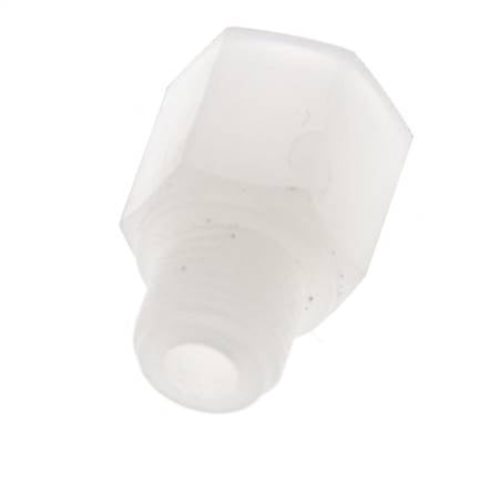 Extension filetée G1/8'' mâle x femelle PVDF 10bar (140.5psi) FDA 14mm Hex