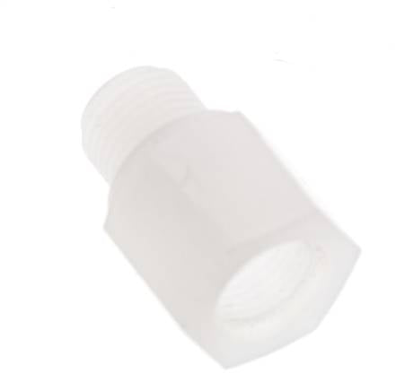 Extension filetée G1/8'' mâle x femelle PVDF 10bar (140.5psi) FDA 14mm Hex