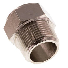 Extension filetée 3/4'' R mâle x Rp femelle Laiton nickelé 16bar (224.8psi)