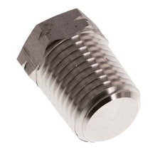 Bouchon de fermeture en acier inoxydable 1/4'' NPT mâle avec barre hexagonale extérieure 275