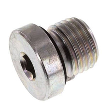 Bouchon M14 X 1.5 Acier NBR avec Hexagone Interne 400bar (5620.0psi) [2 Pièces]