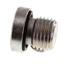 Bouchon M14 X 1.5 Acier NBR avec Hexagone Interne 400bar (5620.0psi) [2 Pièces]