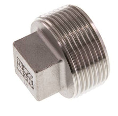 Bouchon R1 1/4'' en acier inoxydable avec carré externe 16bar (224.8psi)