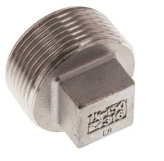 Bouchon R1 1/4'' en acier inoxydable avec carré externe 16bar (224.8psi)