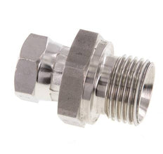 Adaptateur réducteur en acier inoxydable G 1/4'' x G 1/2'' F/M 350 Bar - Hydraulique