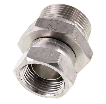 Adaptateur réducteur en acier inoxydable G 1'' x G 1 1/4'' F/M 150 Bar - Hydraulique
