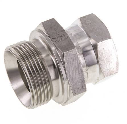 Adaptateur réducteur en acier inoxydable G 1'' x G 1 1/4'' F/M 150 Bar - Hydraulique