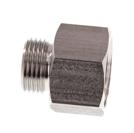 G 1/2'' x G 3/8'' F/M Bague réductrice en acier inoxydable 40 Bar
