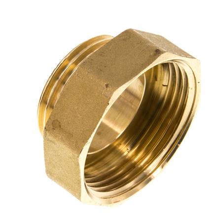 G 1 1/4'' x G 1'' F/M Bague réductrice en laiton 16 Bar