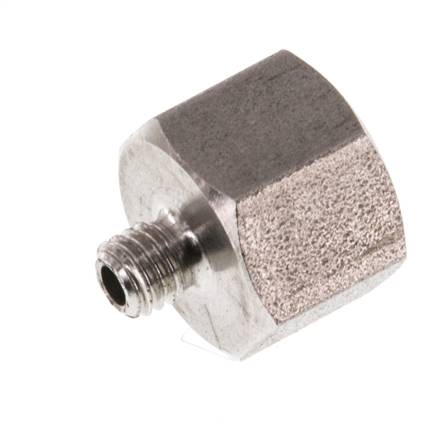 G 1/8'' x M5 F/M Bague réductrice en acier inoxydable 40 Bar