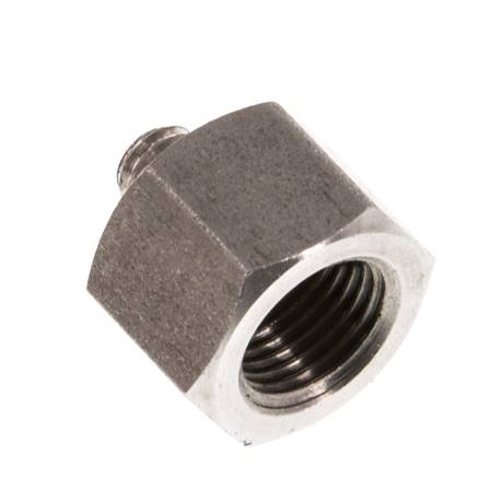 G 1/8'' x M5 F/M Bague réductrice en acier inoxydable 40 Bar