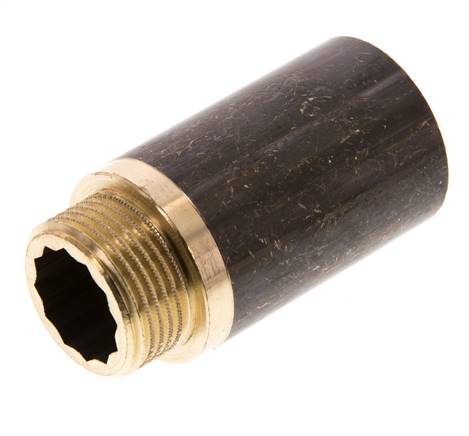 G 3/4'' F/M Prolongement en laiton DIN 3523 - 50 mm
