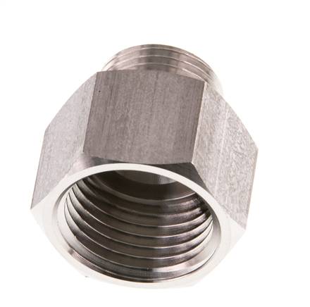 G 1/2'' x G 3/8'' F/M Bague réductrice en acier inoxydable 40 Bar