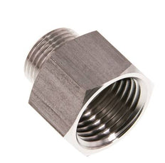 G 1/2'' x G 3/8'' F/M Bague réductrice en acier inoxydable 40 Bar
