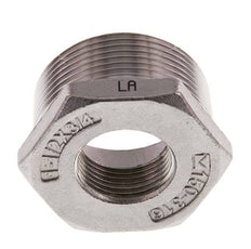 R 1 1/2'' x Rp 1/4'' M/F Anneau réducteur en acier inoxydable 16 Bar