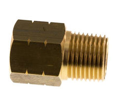 Réducteur en laiton 1/2'' NPT x G 1/2'' M/F 16 Bar - Hydraulique