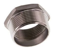 R 1 1/2'' x Rp 1 1/4'' M/F Bague réductrice en acier inoxydable 16 Bar