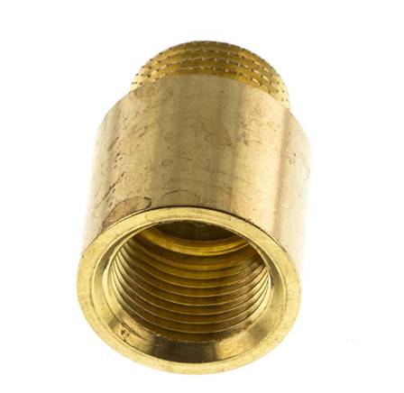 G 3/8'' F/M Prolongateur en laiton DIN 3523 - 20 mm [2 Pièces].