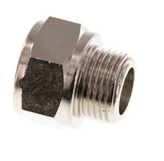 G 3/8'' F/M Extension en laiton nickelé 16 Bar - 14 mm [2 Pièces]