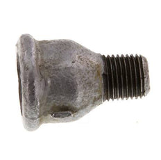 R 1/4'' x Rp 3/8'' M/F Anneau réducteur en fonte zinguée 25 Bar [2 Pièces]