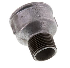 R 1'' x Rp 1 1/2'' M/F Bague réductrice en fonte zinguée 25 Bar