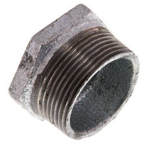 R 1 1/2'' x Rp 1/2'' M/F Anneau réducteur en fonte zinguée 25 Bar [2 Pièces]