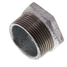 R 1 1/2'' x Rp 1/2'' M/F Anneau réducteur en fonte zinguée 25 Bar [2 Pièces]