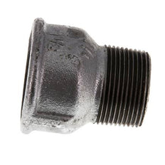 R 1 1/4'' x Rp 1 1/2'' M/F Bague réductrice en fonte zinguée 25 Bar