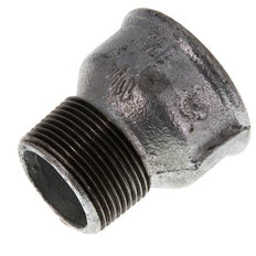 R 1 1/4'' x Rp 1 1/2'' M/F Bague réductrice en fonte zinguée 25 Bar