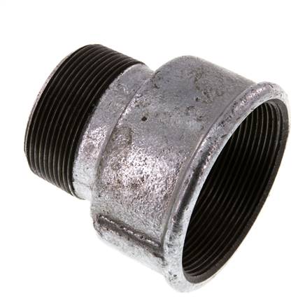 R 2'' x Rp 2 1/2'' M/F Bague réductrice en fonte zinguée 25 Bar