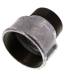 R 2'' x Rp 2 1/2'' M/F Bague réductrice en fonte zinguée 25 Bar