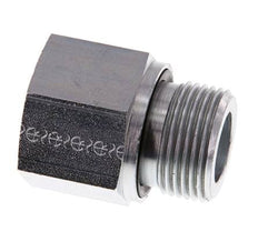 Adaptateur réducteur en acier zingué G 3/4'' x G 1/2'' M/F 400 Bar - Hydraulique