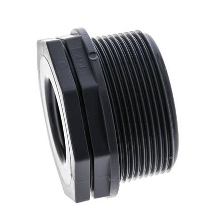 Bague De Réduction G1'' Femelle x G2'' Mâle Polypropylène (pp) 10bar (140.5psi) FDA 65mm Hex