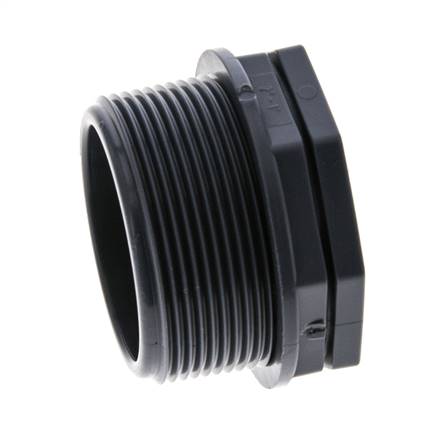 Bague De Réduction G1'' Femelle x G2'' Mâle Polypropylène (pp) 10bar (140.5psi) FDA 65mm Hex