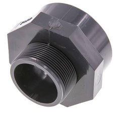 Adaptateur de réduction G2'' mâle x Rp2 1/2'' femelle PVC-U 16bar (224.8psi) EN 1452-3