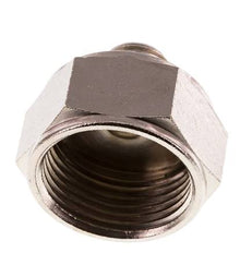 Adaptateur réducteur R1/4'' mâle x Rp3/4'' femelle Laiton nickelé 16bar (224.8psi)