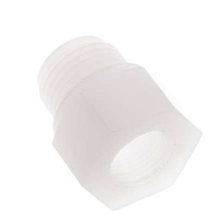 Bague De Réduction G3/8'' Femelle x G1/2'' Mâle PVDF 10bar (140.5psi) FDA 27mm Hex