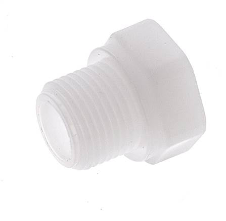 Bague De Réduction G1/8'' Femelle x G3/8'' Mâle Polypropylène (pp) 10bar (140.5psi) FDA 22mm Hex
