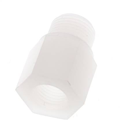 Bague De Réduction G1/4'' Femelle x G3/8'' Mâle PVDF 10bar (140.5psi) FDA 22mm Hex