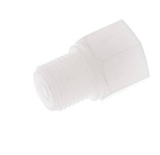 Bague De Réduction G1/8'' Femelle x G1/4'' Mâle PVDF 10bar (140.5psi) FDA 17mm Hex