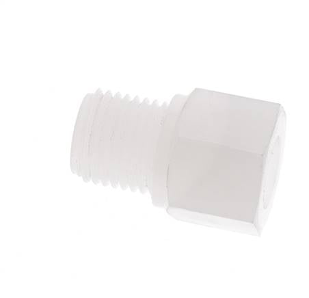 Bague De Réduction G1/8'' Femelle x G1/4'' Mâle PVDF 10bar (140.5psi) FDA 17mm Hex